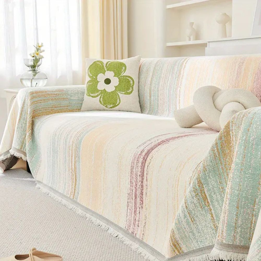 Junips | Serene Stripes Sofa Cover