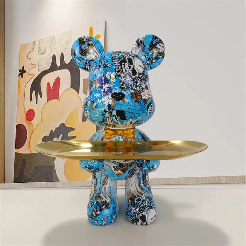 Junips | Graffiti Bear Figure Key Storage