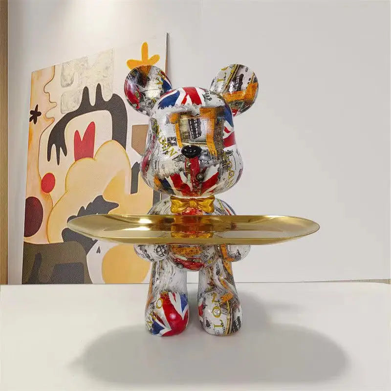 Junips | Graffiti Bear Figure Key Storage