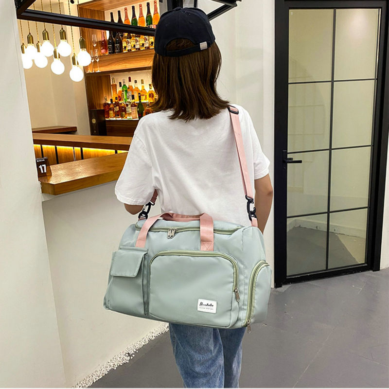 Junips | Multi-Pocket Travel Bag, Sports and Gym Duffle with Separate Shoe Compartment
