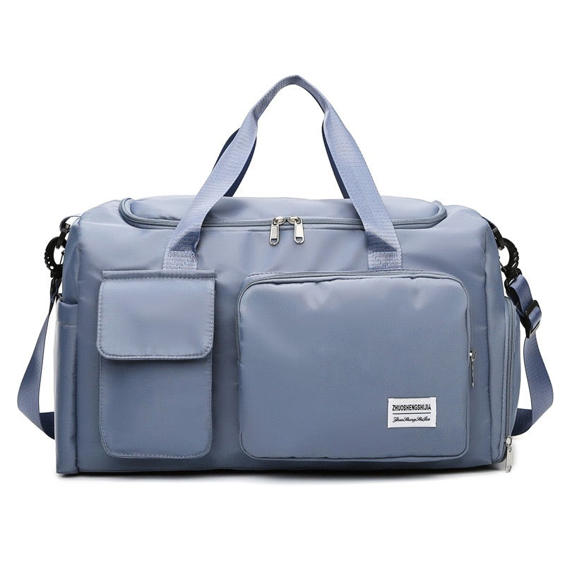 Junips | Multi-Pocket Travel Bag, Sports and Gym Duffle with Separate Shoe Compartment