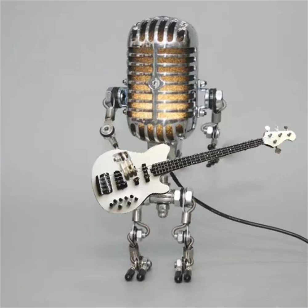 Junips | Table Lamp Industrial Metal Robot Desk Light