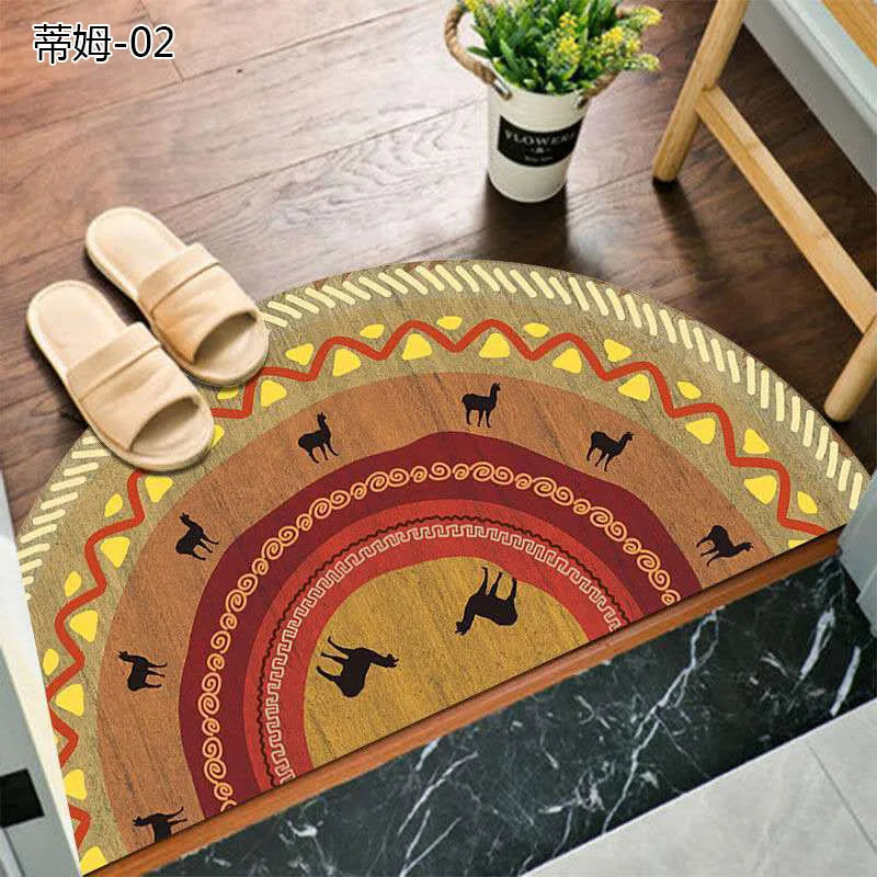 Junips | Bohemian non-slip semicircular doormat