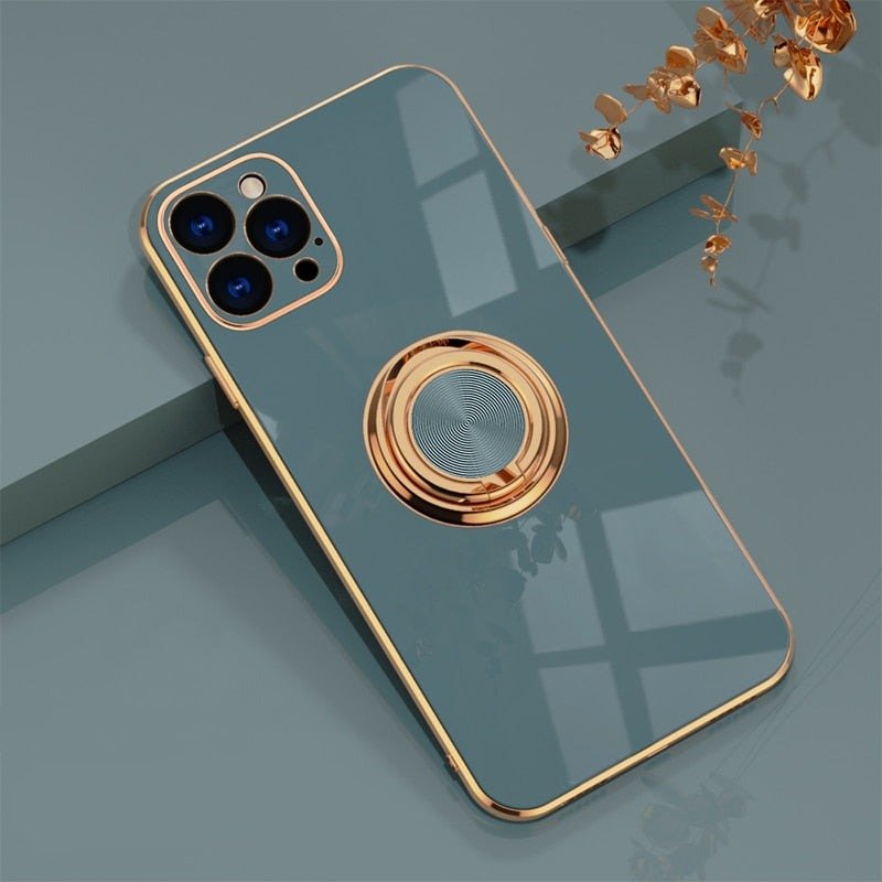 Junips | iPhone Case with Metal Stand Ring