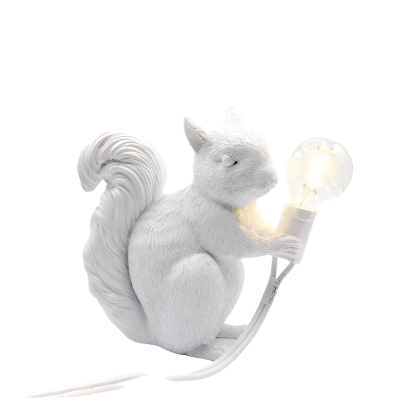 Junips | Table lamp squirrel resin LED animal light