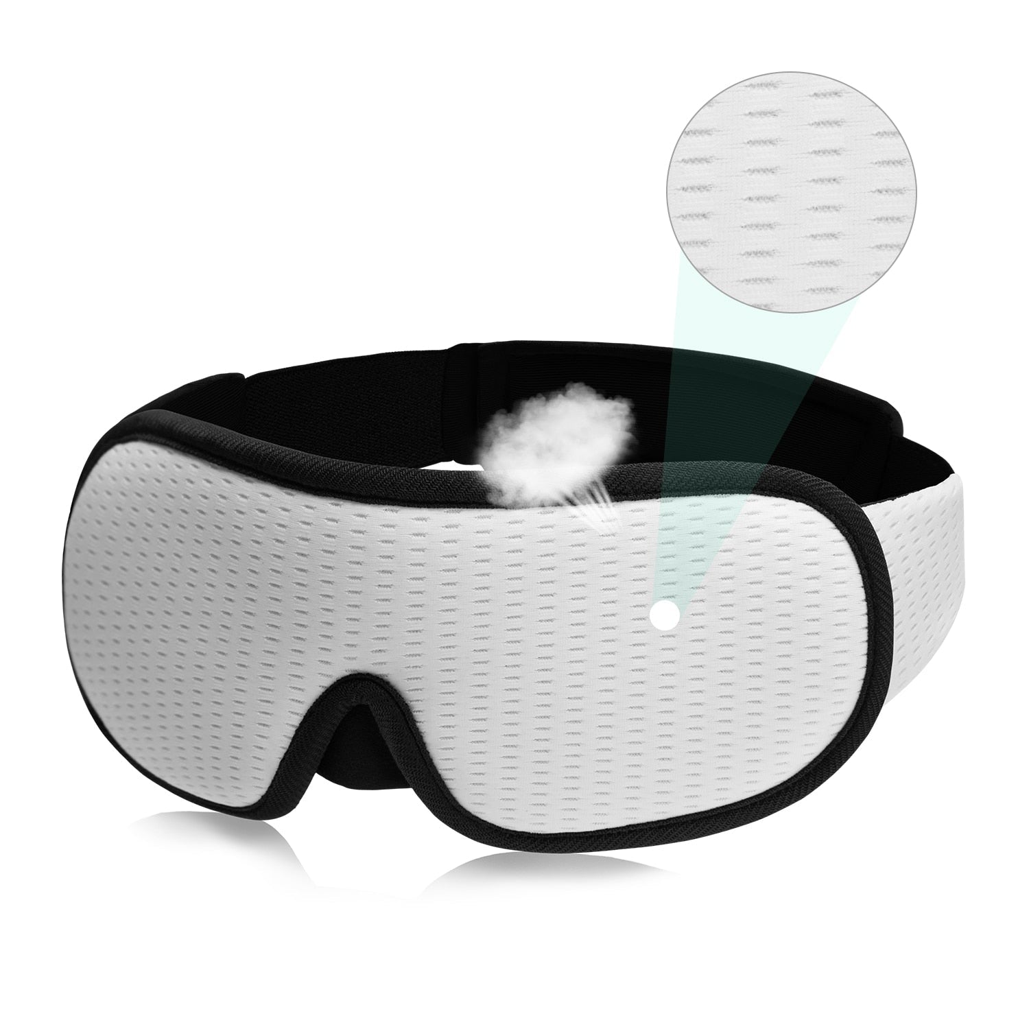 Junips | 3D Sleep Mask | Light Blocking and Soft Padded
