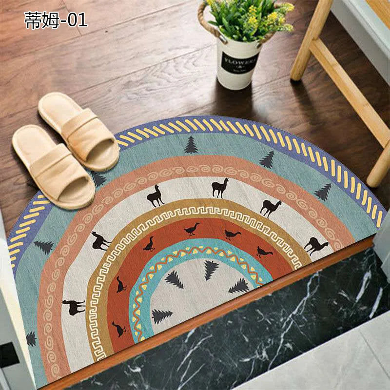 Junips | Bohemian non-slip semicircular doormat
