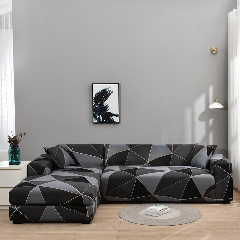 Junips | Modern Non-slip Colorful Elastic Sofa Cover
