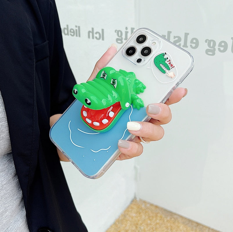 Junips | Crocodile Bite iPhone Case