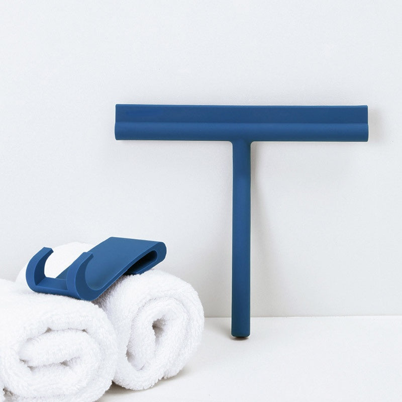 Junips | Retro Silicone Wiper for the Shower with Storage Holder