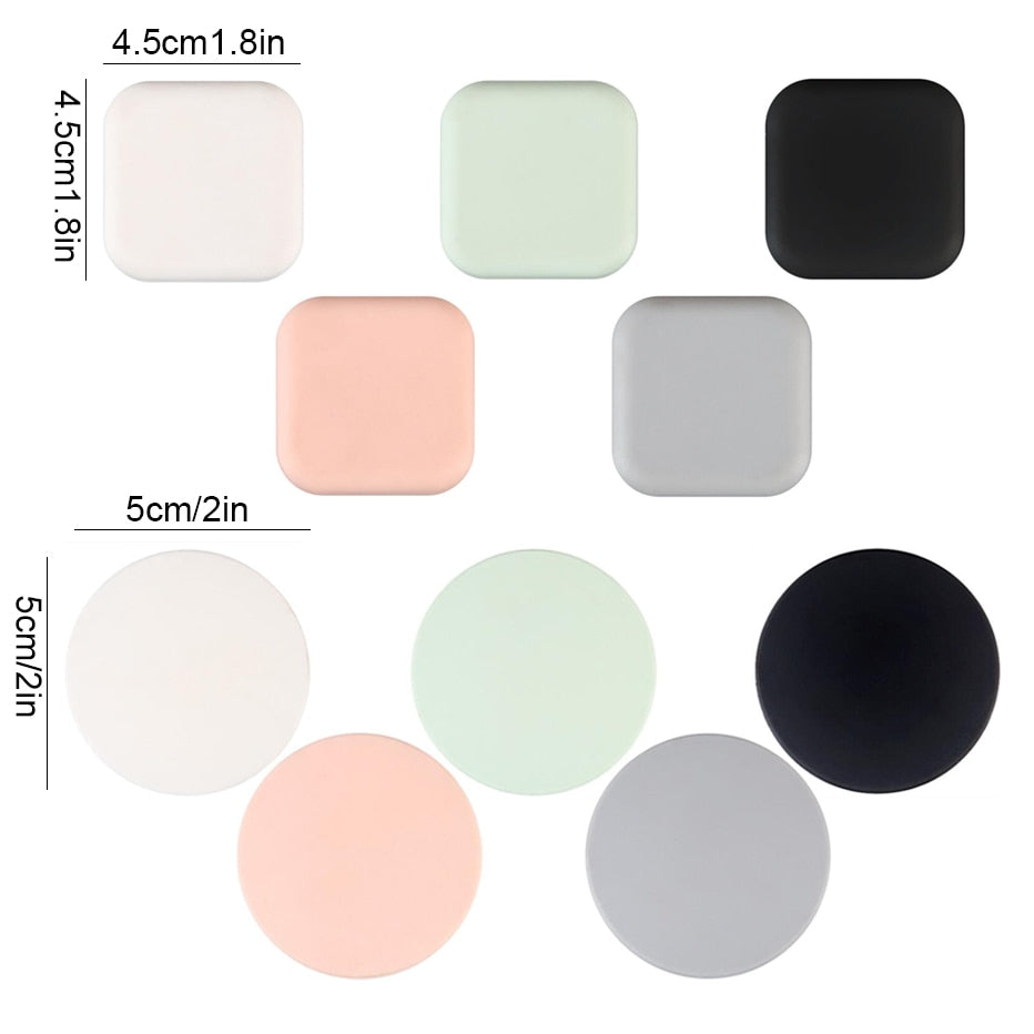 Junips | Silicone Door Stopper Buffer with Self-Adhesive Sound-Dampening Anti-Shock Protection for DIY Wall Protection