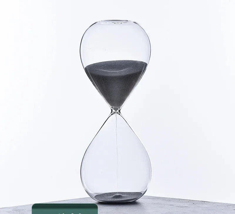 Junips | Glass Sand Timer | Stylish Decoration with 5/10/30/60 Minutes Indication