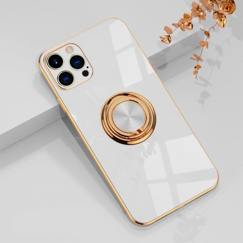 Junips | iPhone Case with Metal Stand Ring