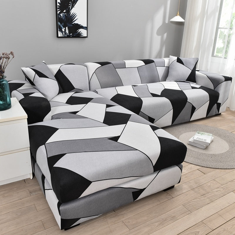 Junips | Modern Non-slip Colorful Elastic Sofa Cover