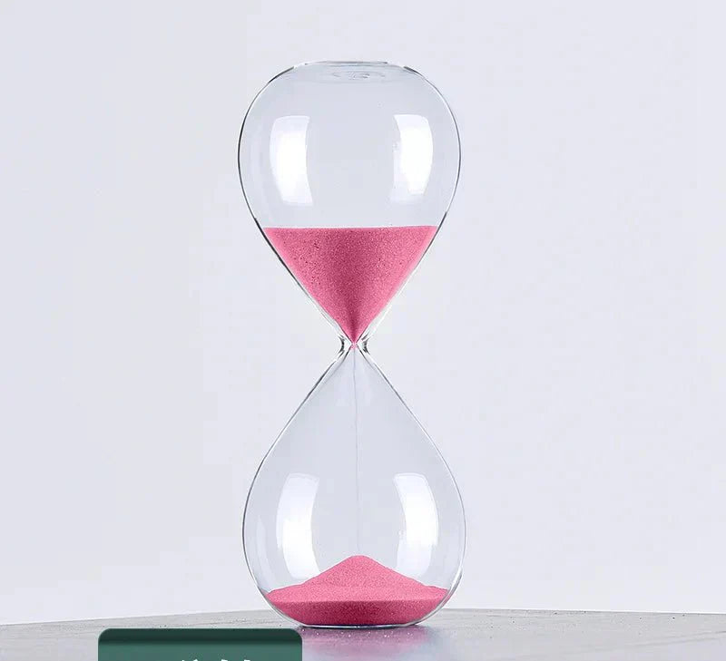 Junips | Glass Sand Timer | Stylish Decoration with 5/10/30/60 Minutes Indication