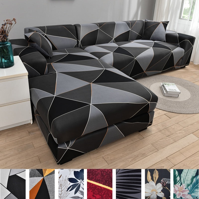 Junips | Modern Non-slip Colorful Elastic Sofa Cover