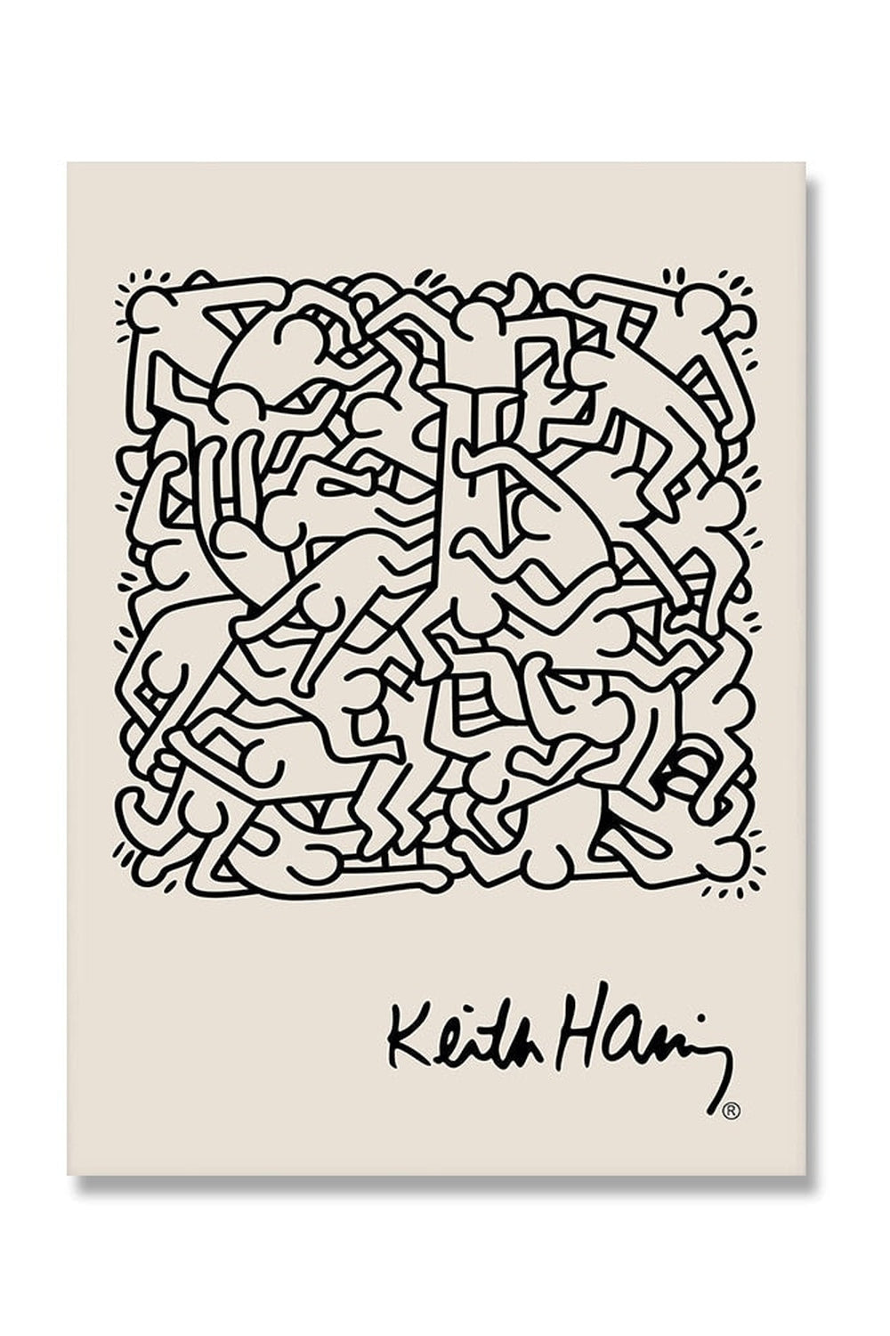 Junips | Keith Haring Inspired Canvas Art