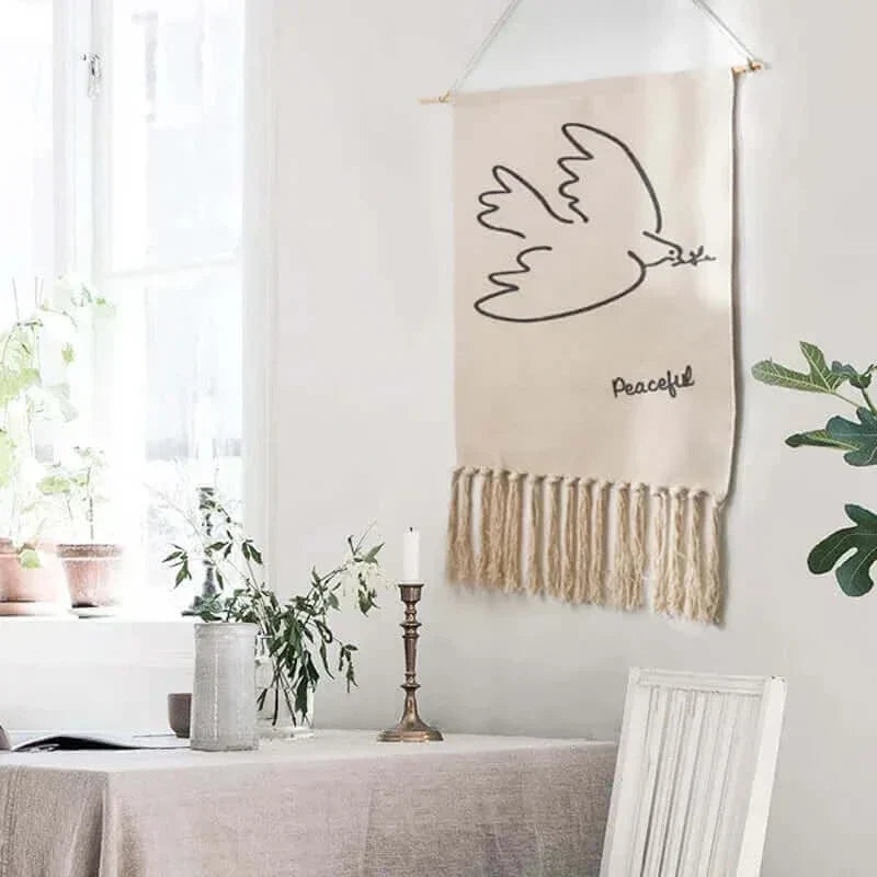Junips | Macrame Hanging Cotton Rug