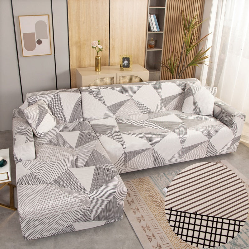 Junips | Modern Non-slip Colorful Elastic Sofa Cover