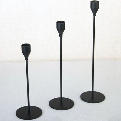 Junips | 3-piece set metal candle holder
