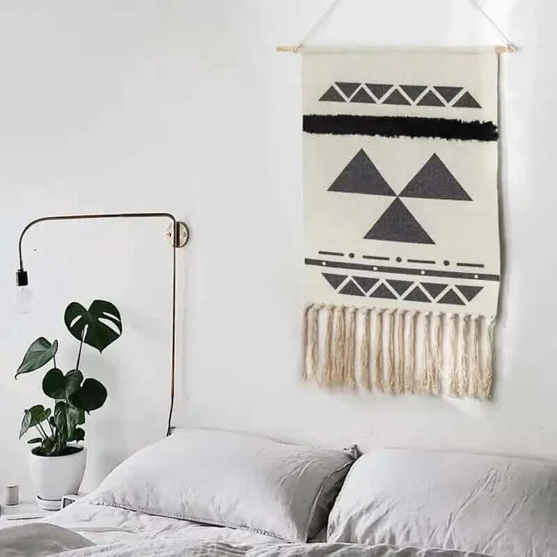 Junips | Macrame Hanging Cotton Rug