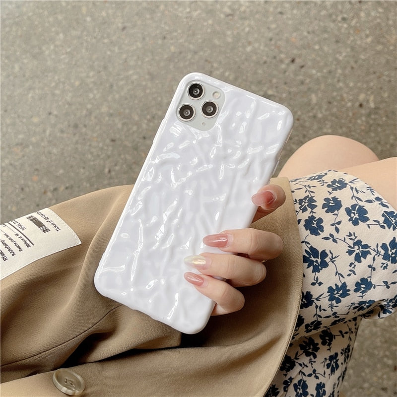Junips | Aluminium Foil Pattern iPhone Case