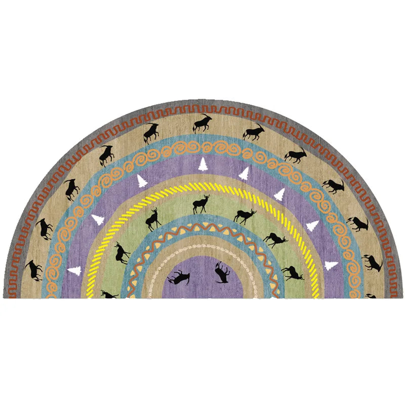 Junips | Bohemian non-slip semicircular doormat