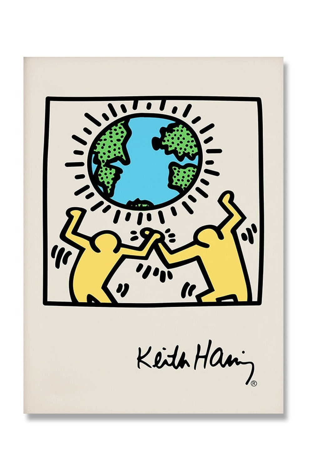 Junips | Keith Haring Inspired Canvas Art