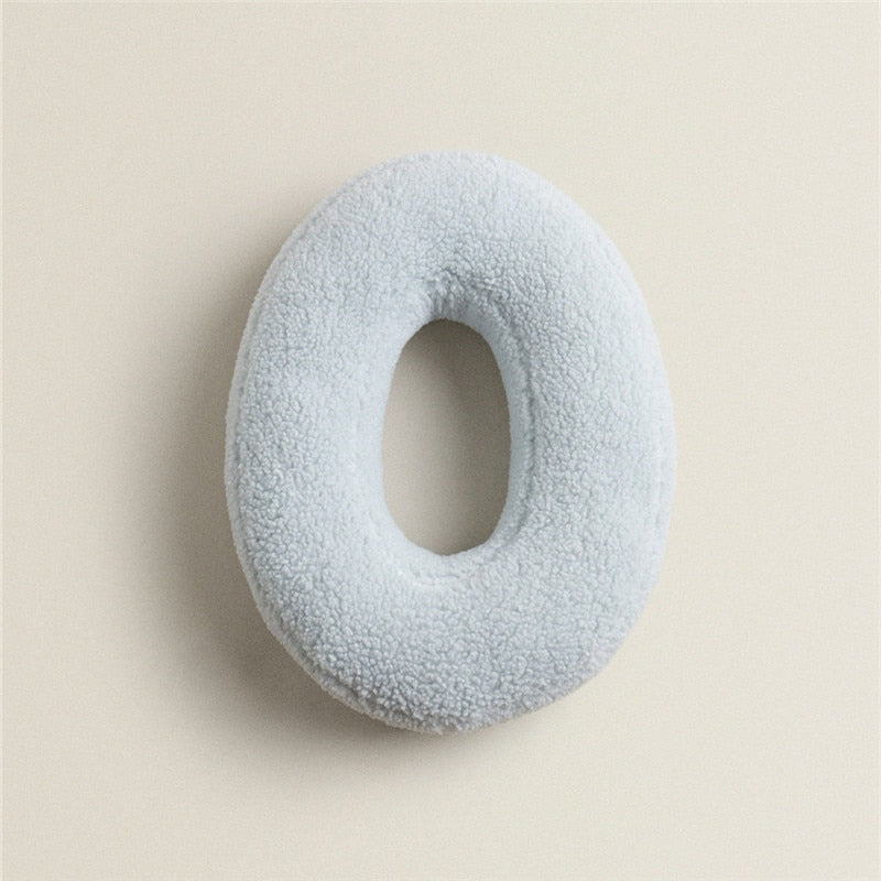 Junips | Alphabet Letter Fleece Pillow
