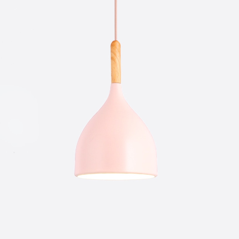 Junips | Talon - Modern Drop-Shaped Wooden Pendant Light Scandinavian Ceiling Light