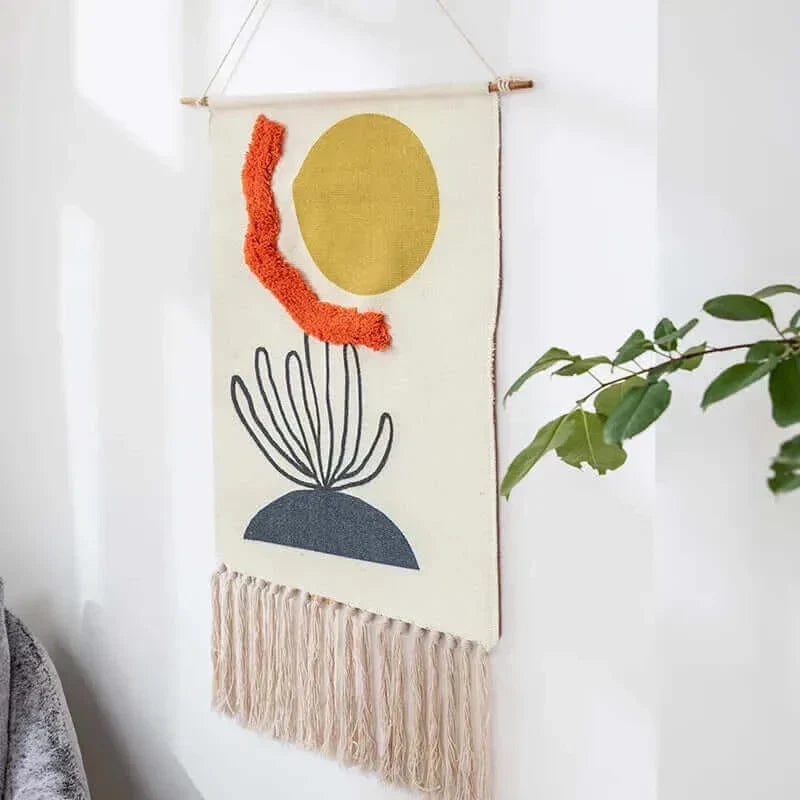 Junips | Macrame Hanging Cotton Rug