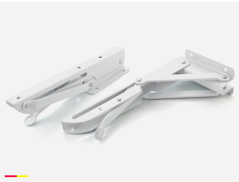 Junips | 2-piece set collapsible shelf brackets, heavy-duty, made of stainless steel for tables, motorhomes and space-saving