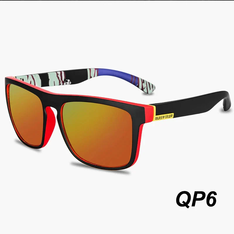 Junips | QUISVIKER Polarized Sports Sunglasses for Men and Women – Ideal for Fishing, Camping, Hiking and Driving – UV Protection Sunglasses