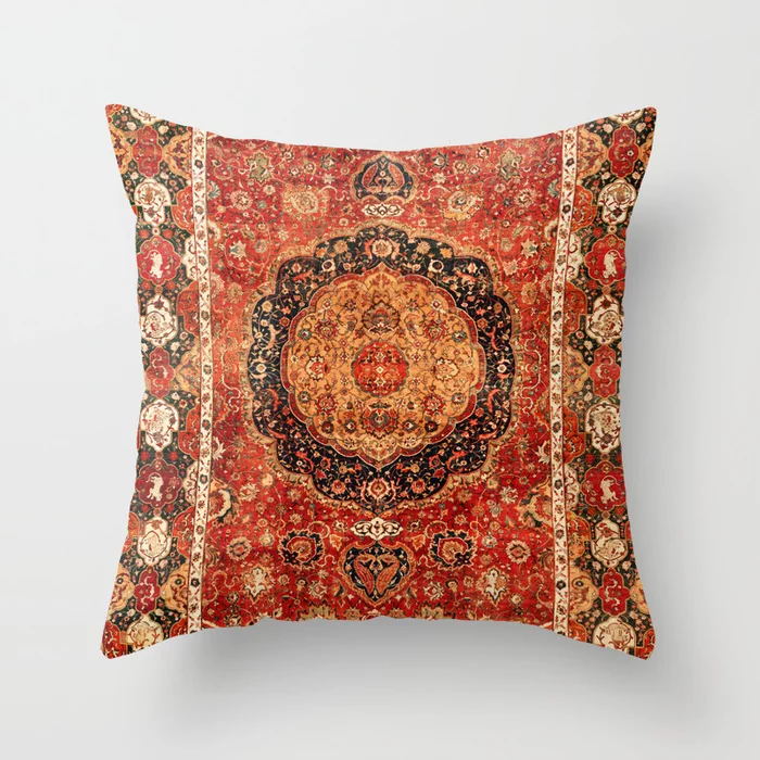 Junips | Nordic Cushion Cover Moroccan Style Cushion Indian Bohemian Luxury Living Room Bedroom Cushion Cover Lumbar Cushion Cover Home Decor