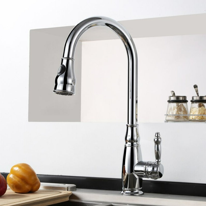 Junips | Ashby - Retractable kitchen faucet
