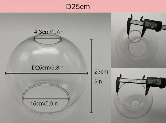 Junips | ClearShade | Lampshade Transparent Light Cover