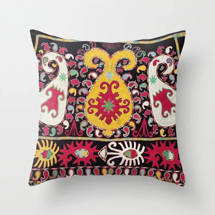 Junips | Nordic cushion cover in Moroccan style, Indian boho luxury living room bedroom cushion cover, lumbar pillow, home decoration