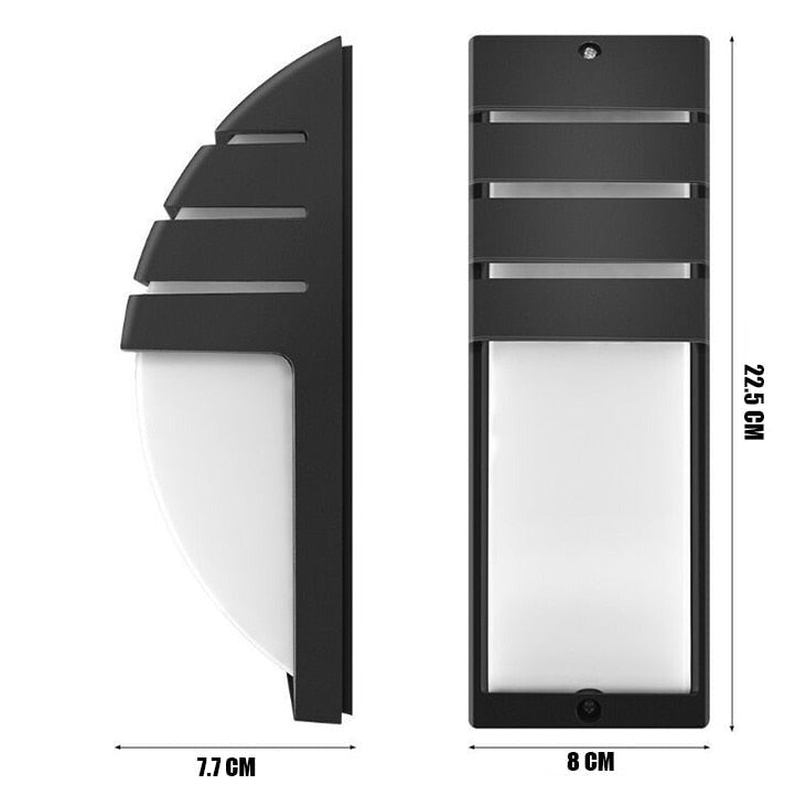 Junips | Radar Motion Sensor Waterproof LED Outdoor Wall Light