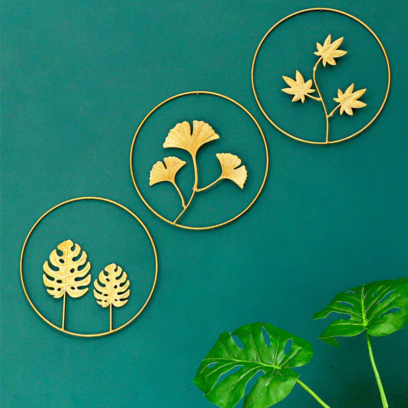 Junips | LuxiLeaf - Golden Wall Decoration