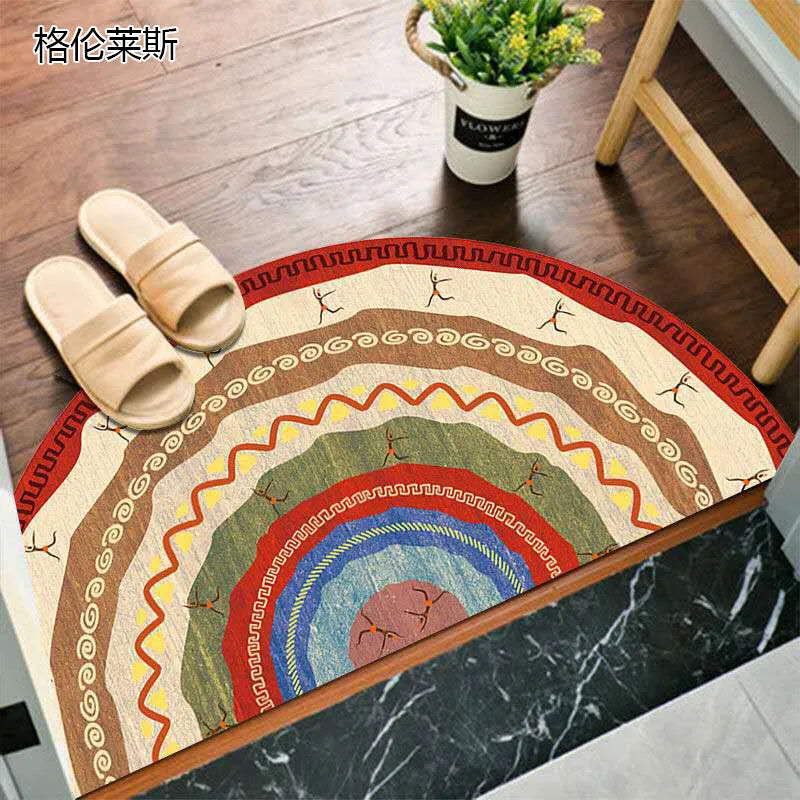 Junips | Bohemian non-slip semicircular doormat