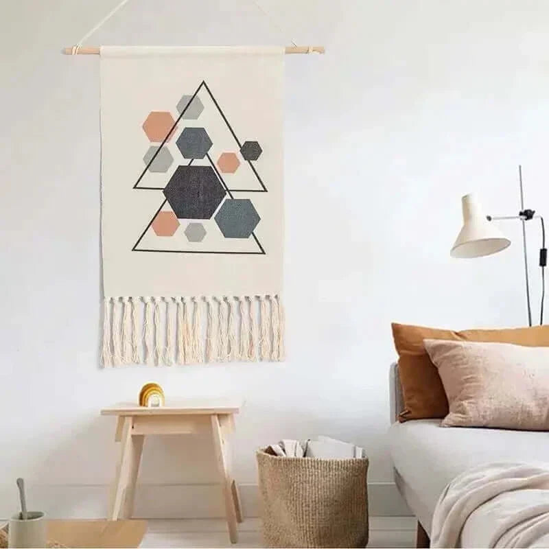 Junips | Macrame Hanging Cotton Rug
