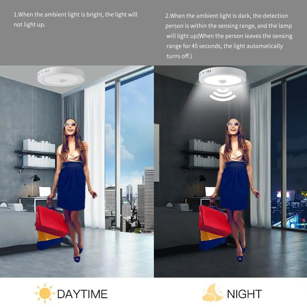 Junips | Motion Sensor LED Ceiling Lights – Smart Lighting for Your Home