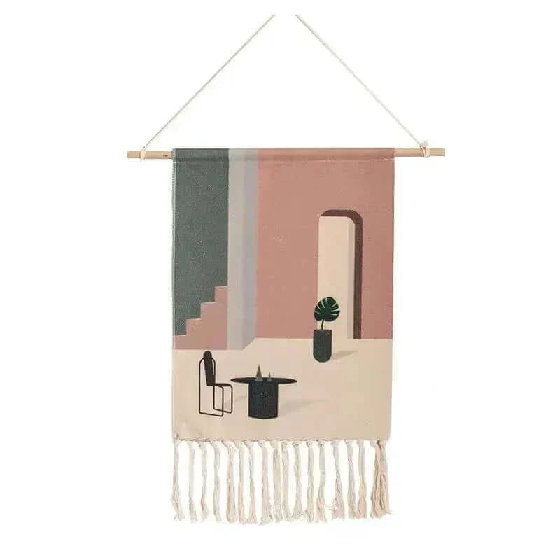 Junips | Macrame Hanging Cotton Rug