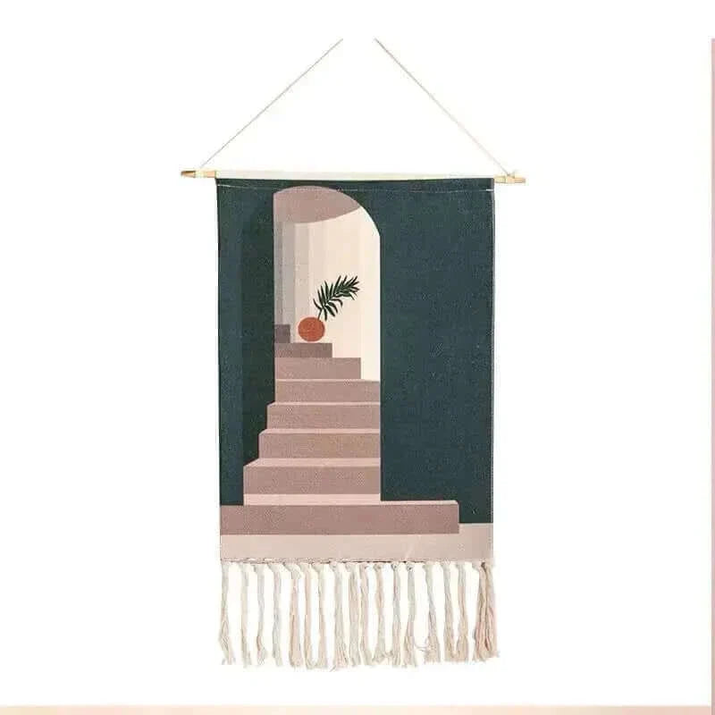 Junips | Macrame Hanging Cotton Rug