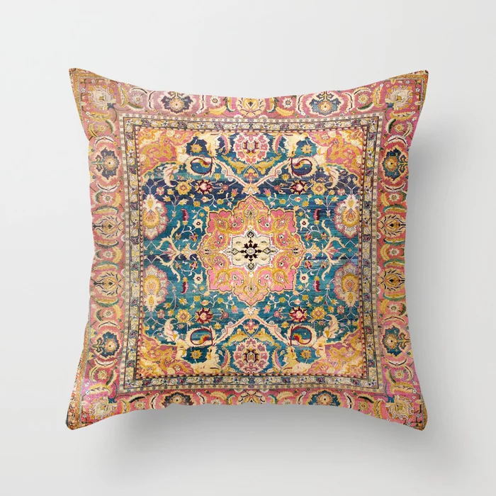 Junips | Nordic cushion cover in Moroccan style, Indian boho luxury living room bedroom cushion cover, lumbar pillow, home decoration
