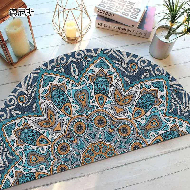 Junips | Bohemian non-slip semicircular doormat