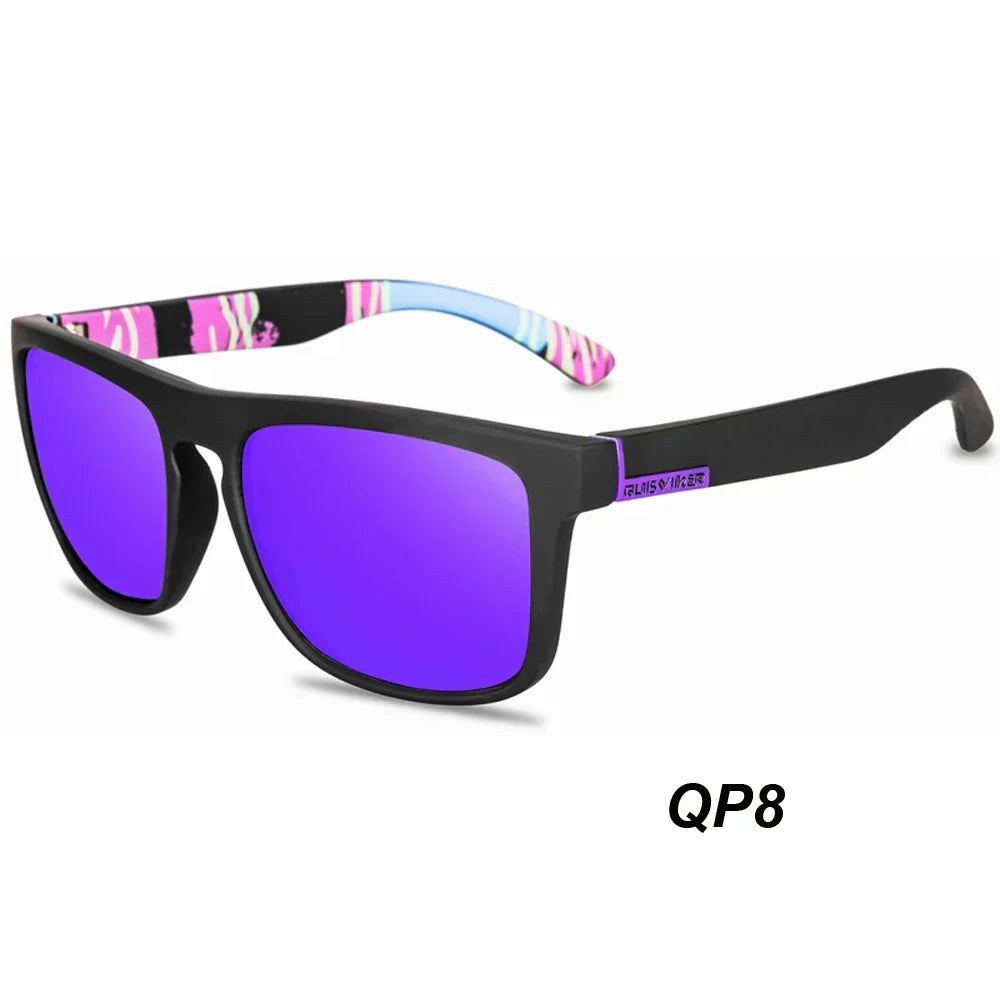 Junips | QUISVIKER Polarized Sports Sunglasses for Men and Women – Ideal for Fishing, Camping, Hiking and Driving – UV Protection Sunglasses