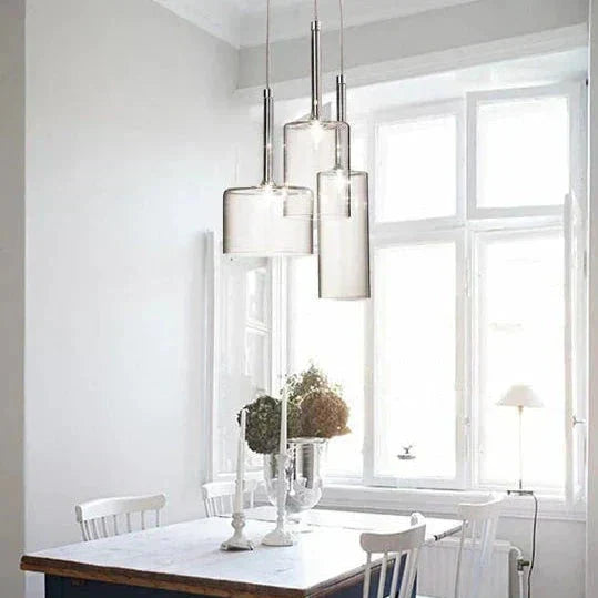 Junips | Pendant lamp for the dining table made of glass