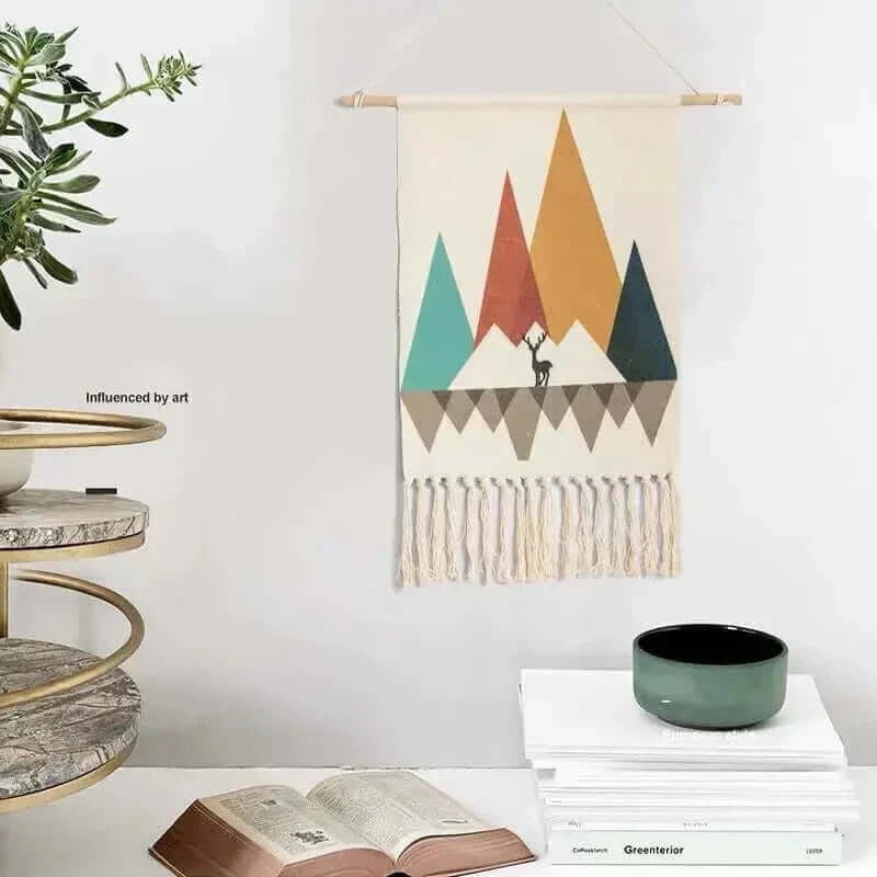 Junips | Macrame Hanging Cotton Rug