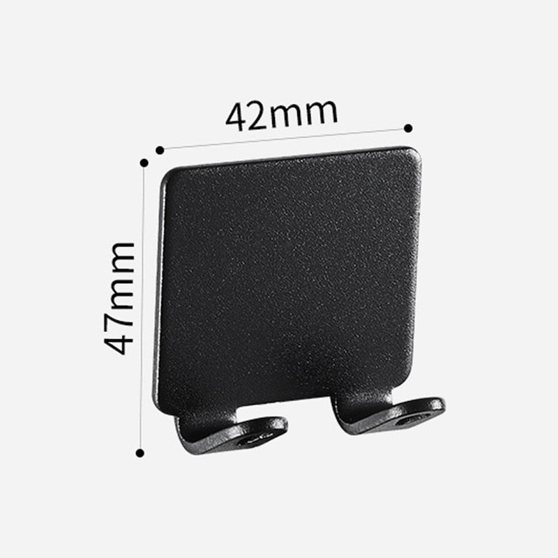 Junips | Punch-free Razor Holder Storage Hook (1/2/3 Pieces) - Wall Mounted Men's Razor Shelf for the Bathroom